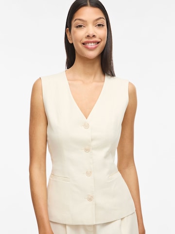 VILA - Chaleco para traje 'VIPockey' en beige