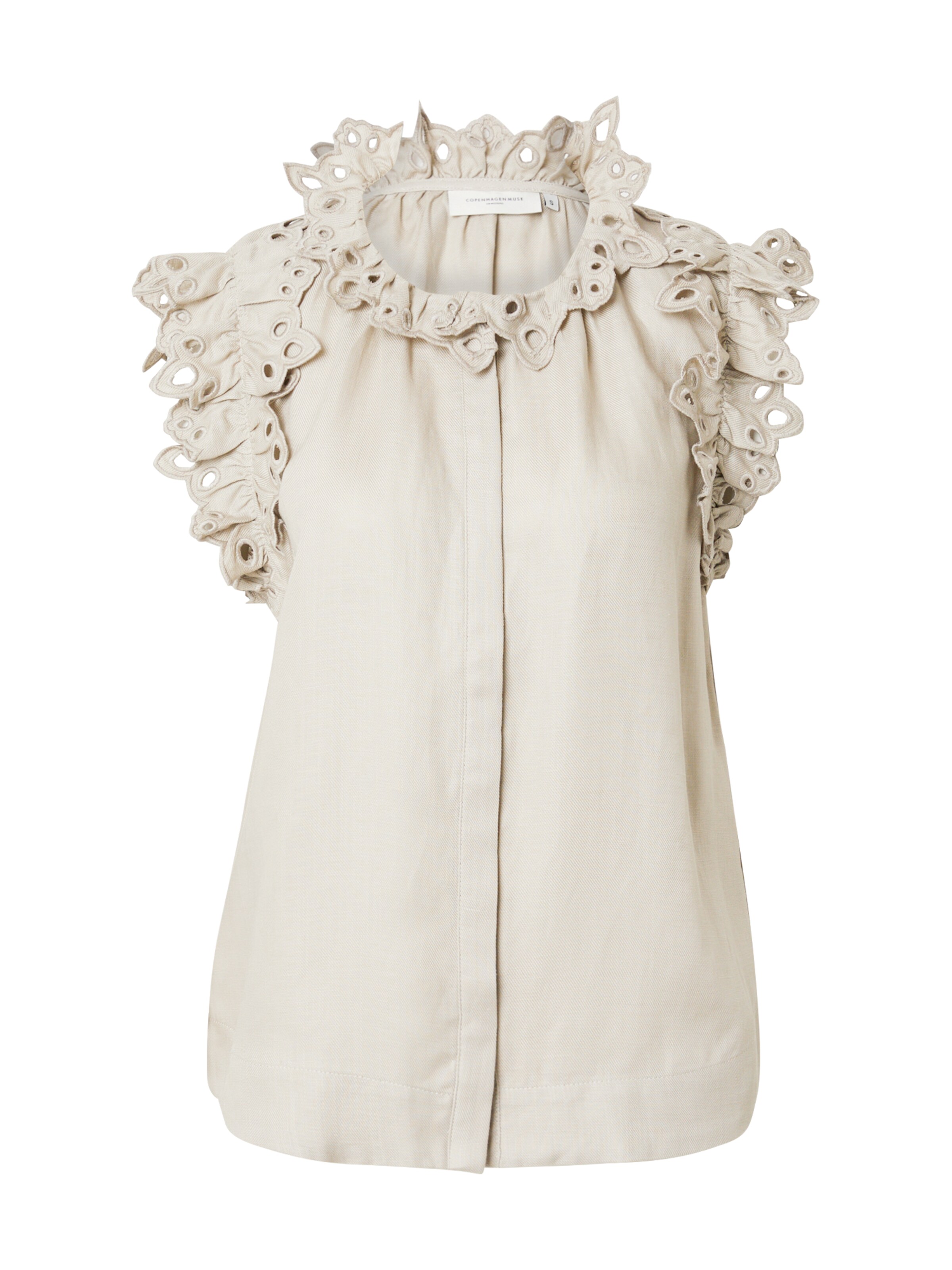 Cph Muse Blus 'NATULI' i grå: framsida