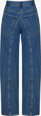 NOCTURNE Wide Leg Jeans in Blau