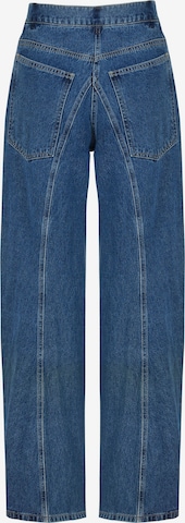 NOCTURNE Wide leg Jeans in Blue
