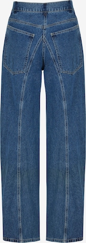 Wide Leg Jean NOCTURNE en bleu