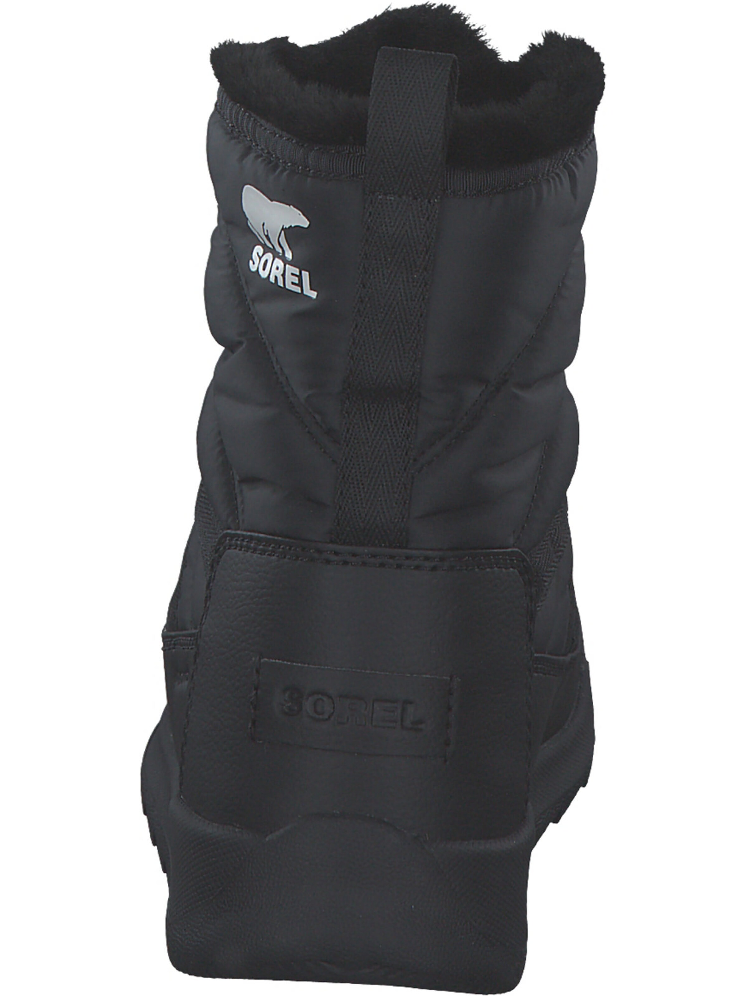 SOREL Schnürstiefelette 'Whitney II Plus' in Schwarz