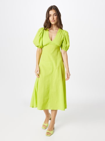 Abito estivo di Nasty Gal in verde: frontale