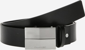 Ceinture Calvin Klein en noir : devant