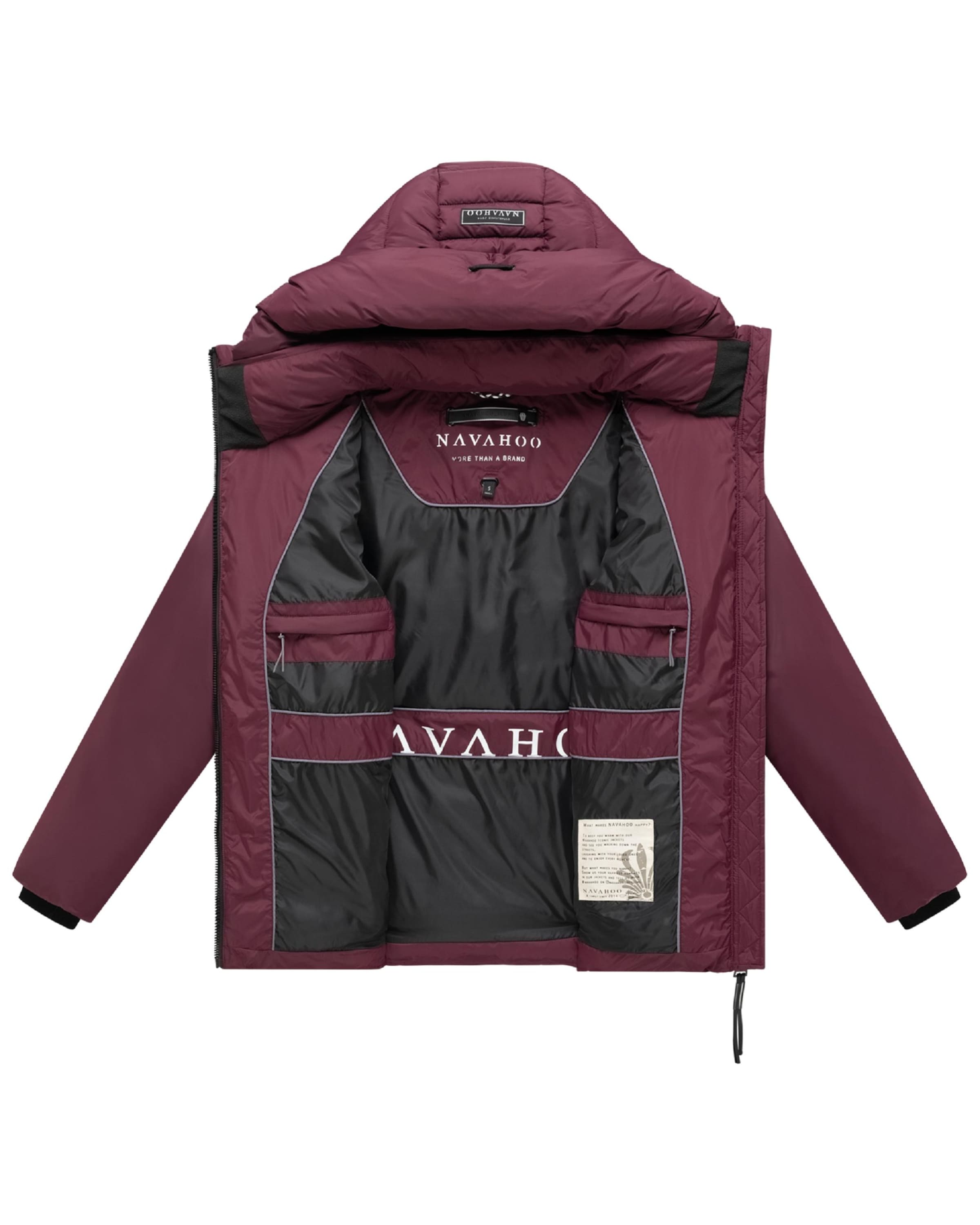 Giacca invernale 'Waldengel XIV' di NAVAHOO in rosso