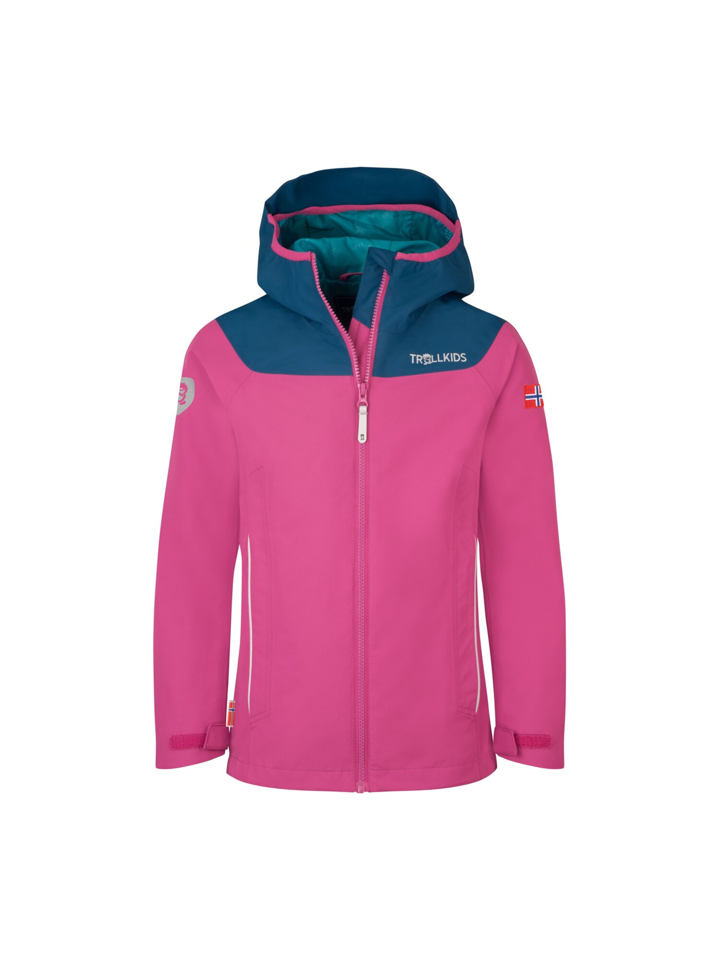 TROLLKIDS Outdoor jacket in Pink: front