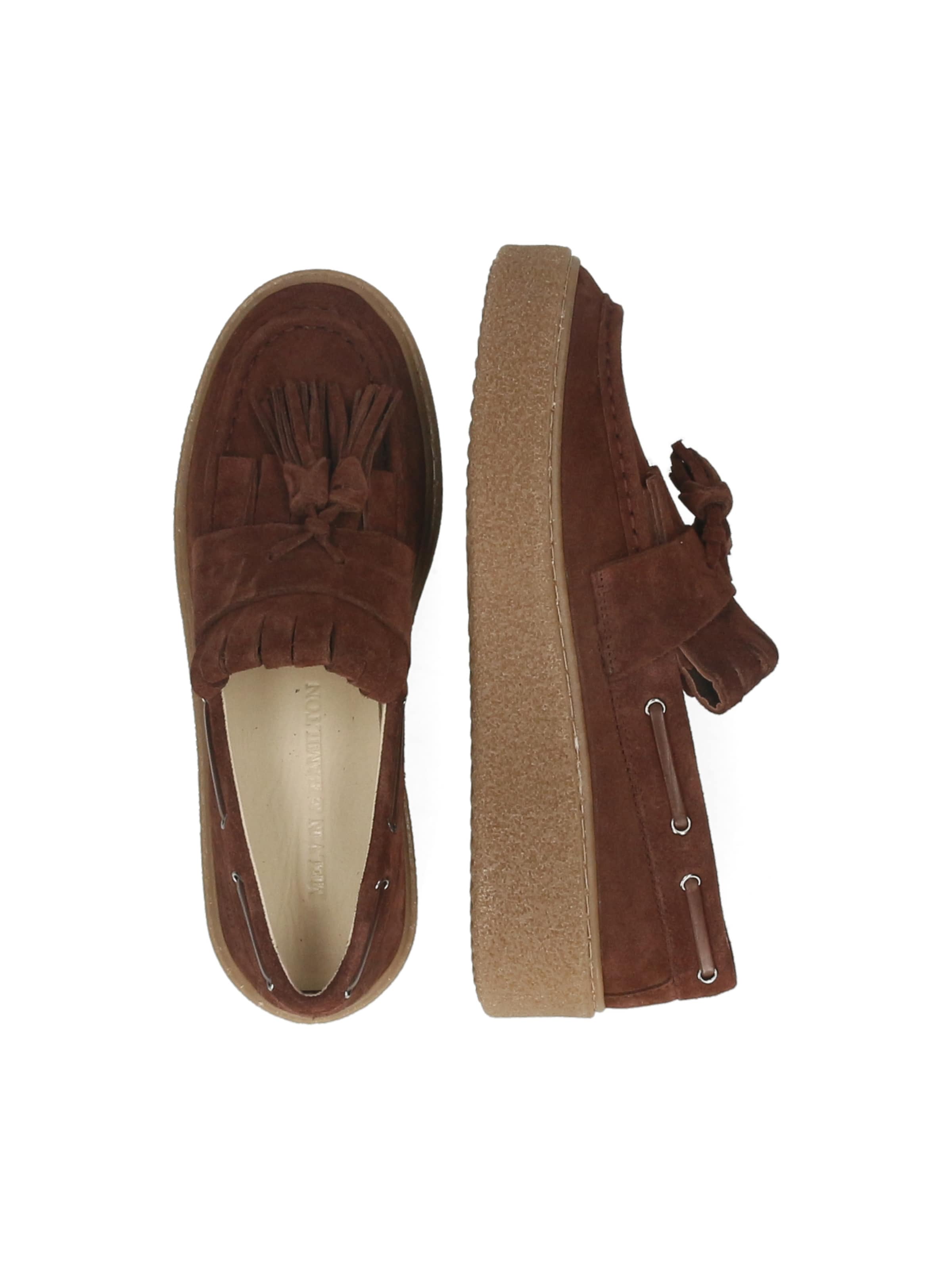 MELVIN & HAMILTON Mokassin 'Farah 2'‌‌‌‌‌‌‌‌ in Braun