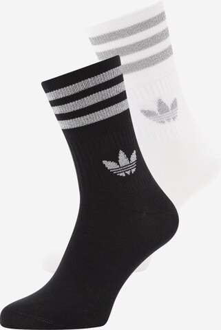ADIDAS ORIGINALS Sports socks in Black: front