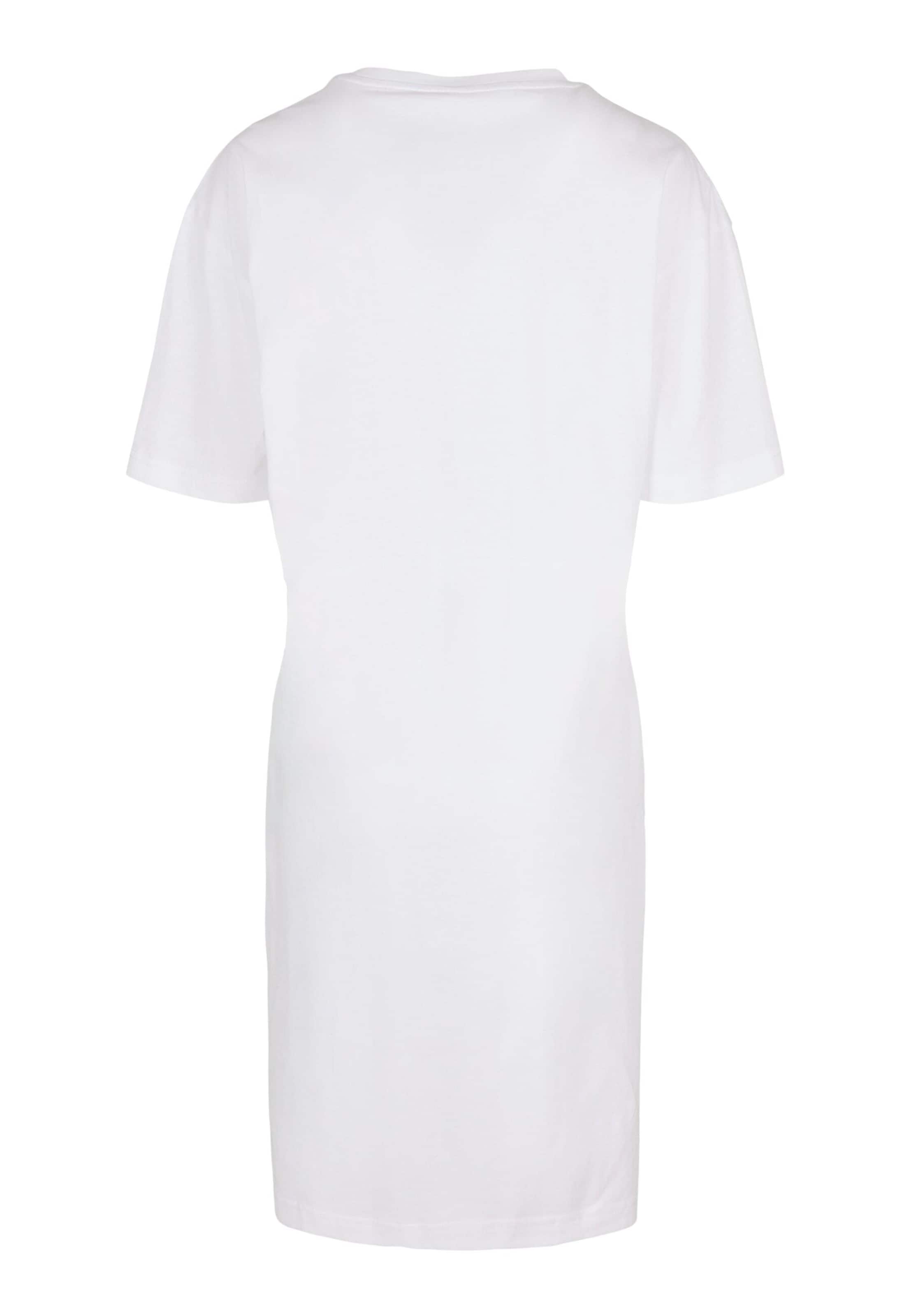 Merchcode Kleid 'Break The Rules 2' in Weiß