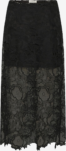 Jupe SOAKED IN LUXURY en noir : devant