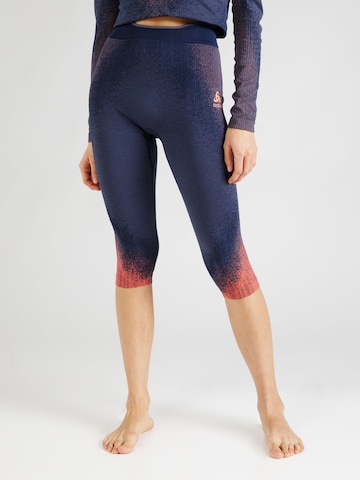 Pantaloncini intimi sportivi 'Blackcomb Eco' di ODLO in blu: frontale