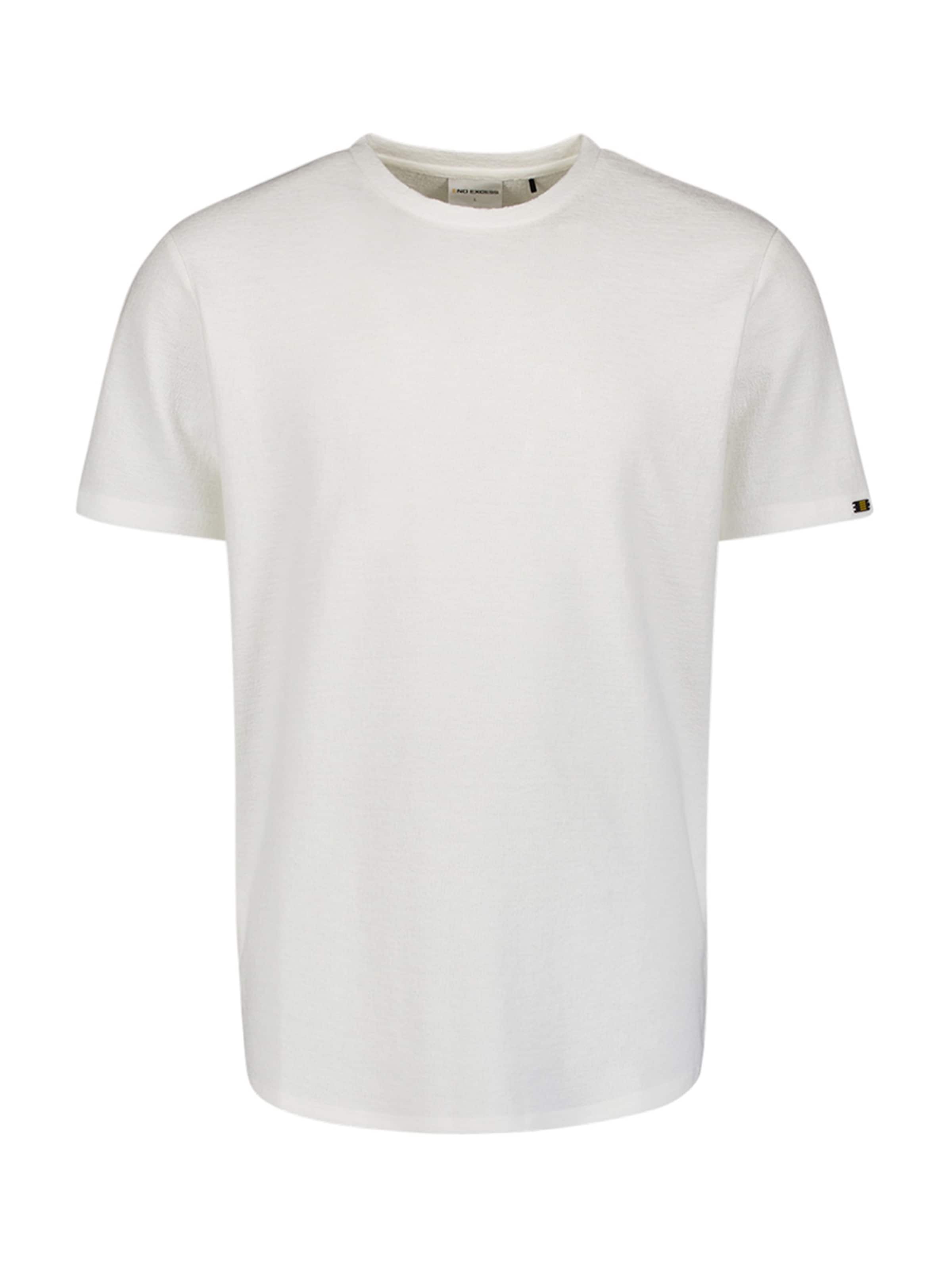 No Excess Shirt in White: front