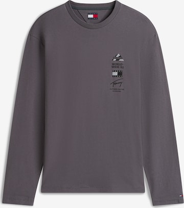 T-Shirt Tommy Jeans en gris : devant