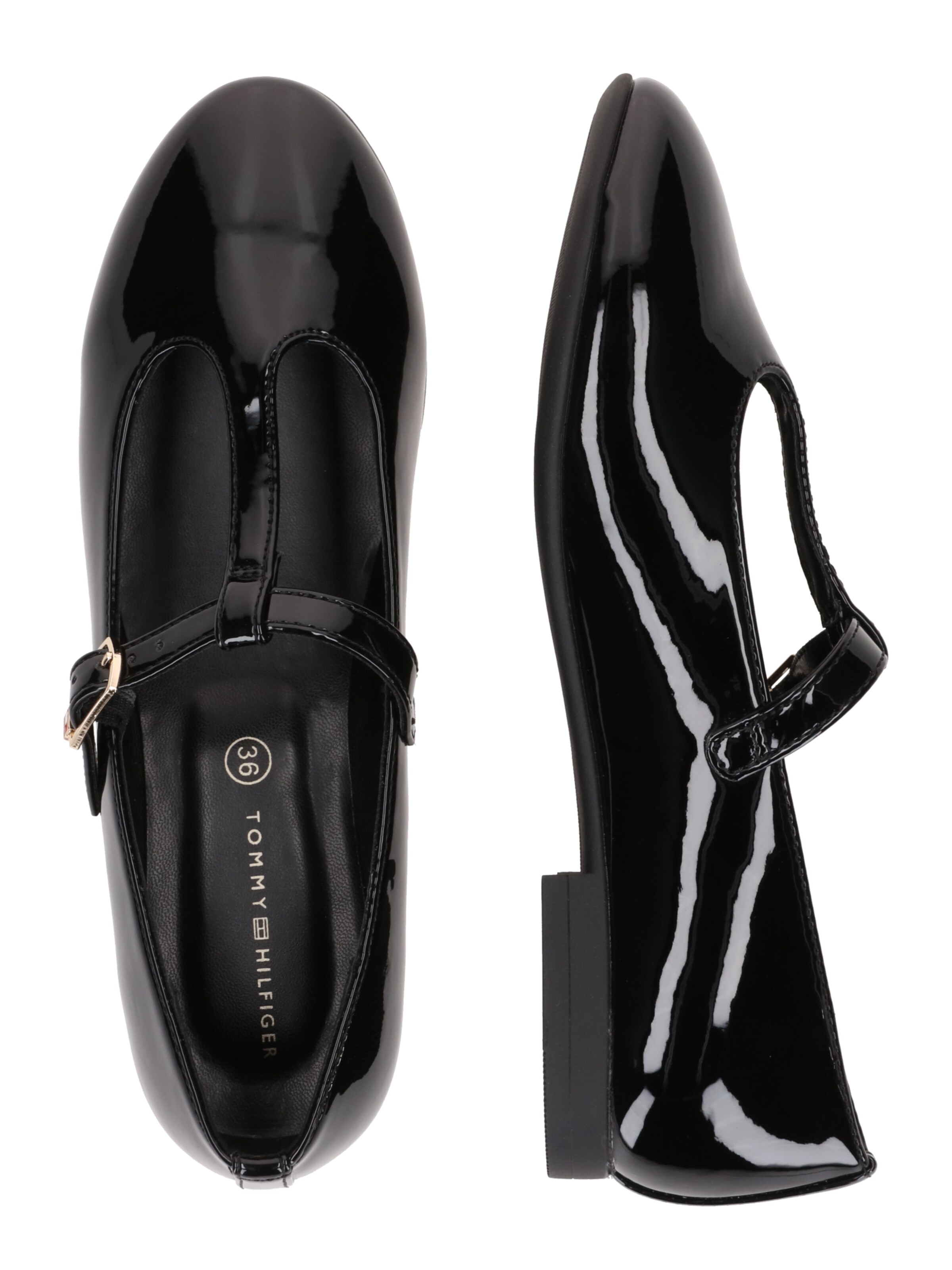 TOMMY HILFIGER Балетки в Черный