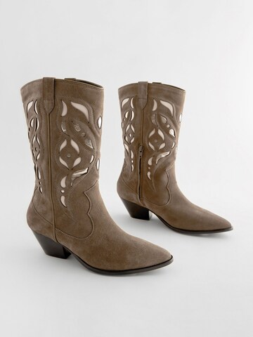 Next Cowboy boot in Green