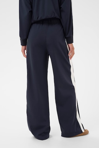 SAINT TROPEZ Wide leg Broek 'OaklynnSZ' in Blauw