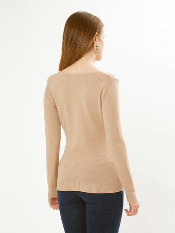 Influencer Sweater in Beige