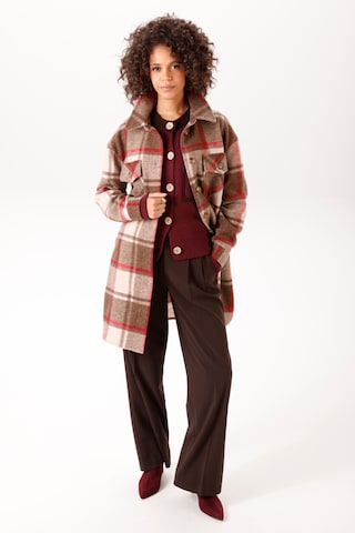 Aniston CASUAL Fleece Jacket in Brown