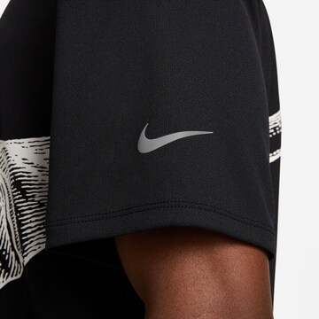 NIKE Funktionsshirt 'Miler' in Schwarz