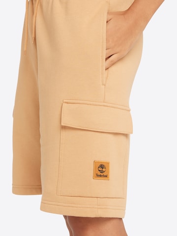 TIMBERLAND Wide leg Cargo trousers in Brown