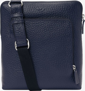 Borsa a tracolla 'Hirsch' di VOi in blu: frontale