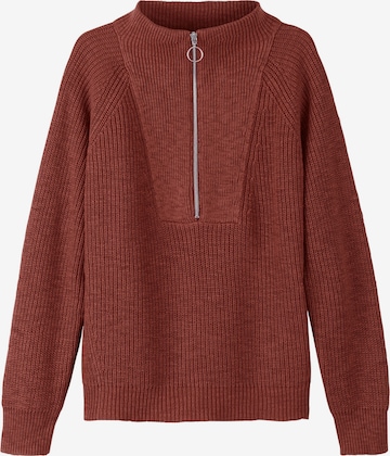 hessnatur Sweater in Red: front