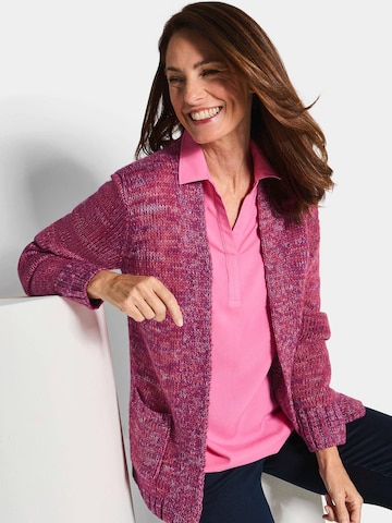Goldner Knit cardigan in Purple