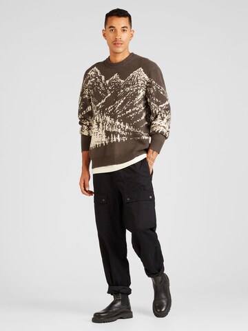 Abercrombie & Fitch Pullover 'FUZZY PERFECT' i grøn
