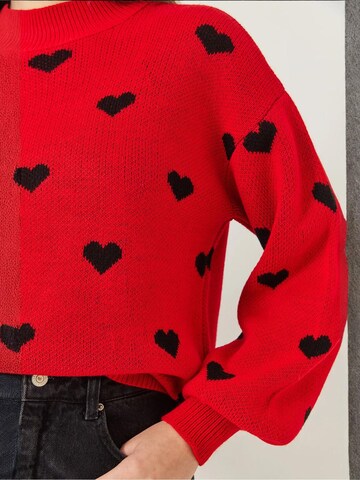 Bianco Lucci - Pullover em vermelho