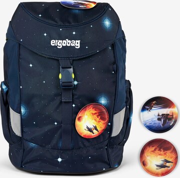 ergobag Backpack in Blue: front