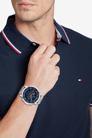 TOMMY HILFIGER Analogna ura | srebrna barva: sprednja stran