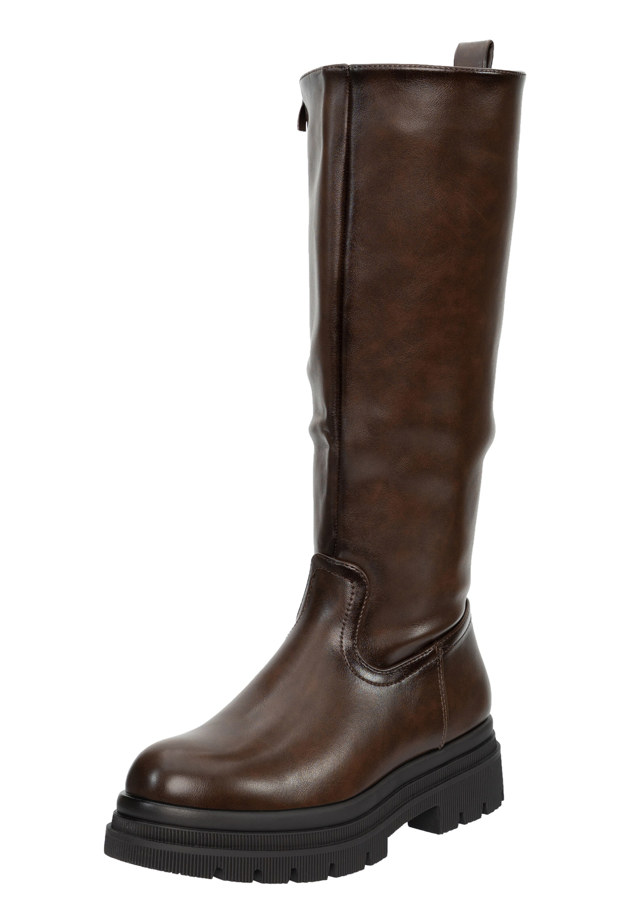 Bottes Salinyang en marron : devant