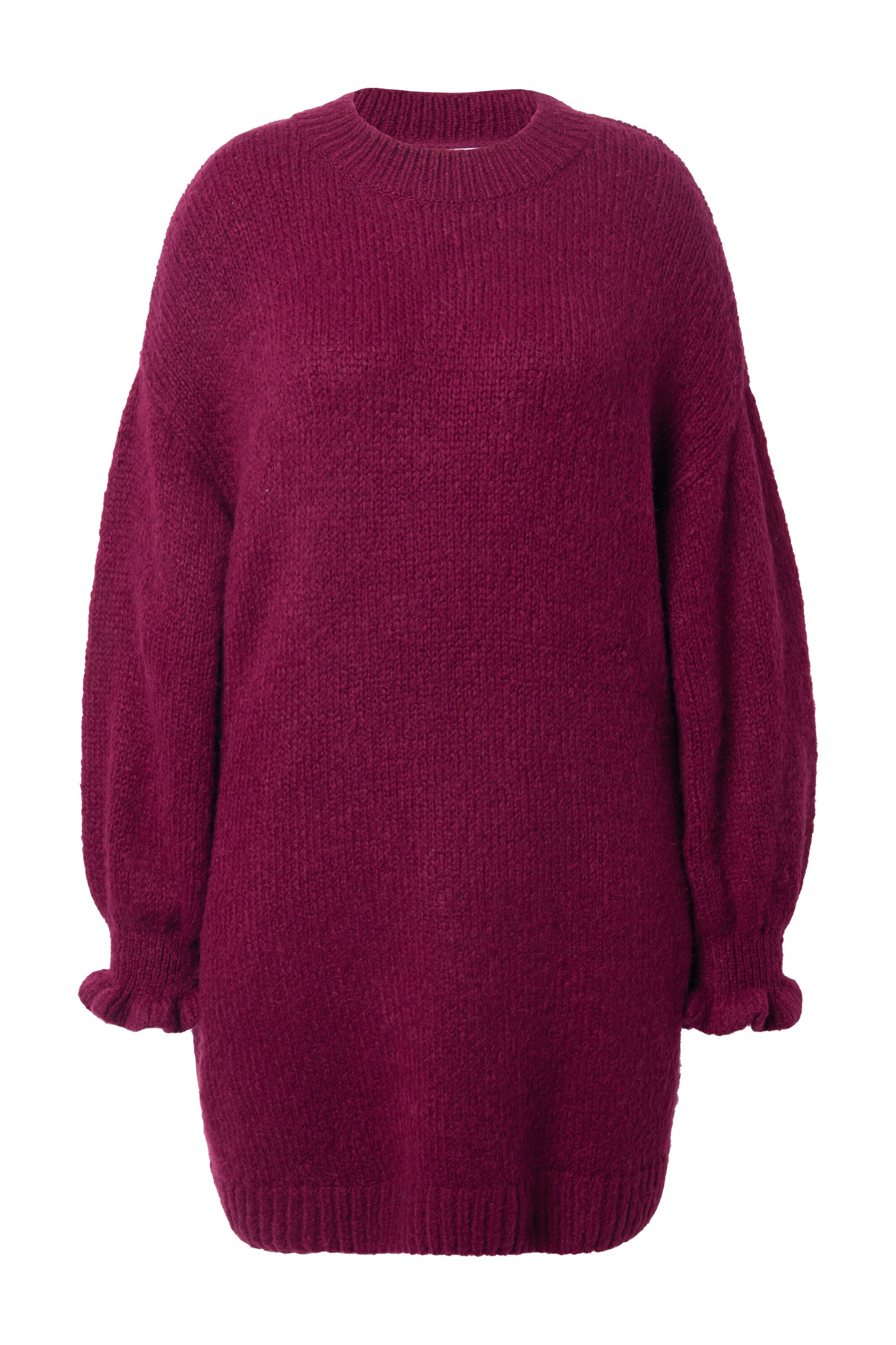 Studio Untold Knit dress in Red: front