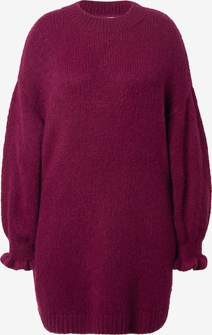 Studio Untold Knitted dress in Red: front