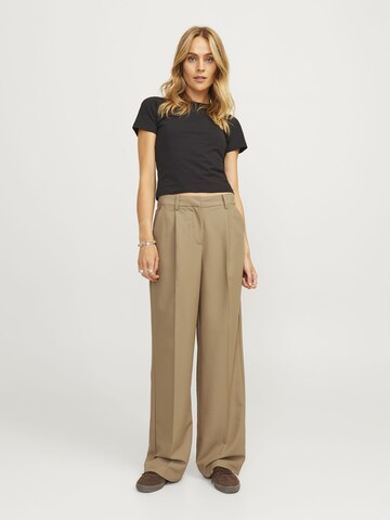 JJXX Wide leg Pantalon 'ELLIS' in Bruin