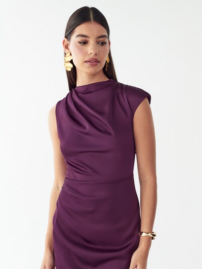 Willa Robe 'OPHELIA' en 34 en violet, Vue avec produit