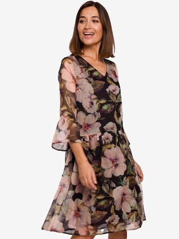 Stylove Dress in Black: front
