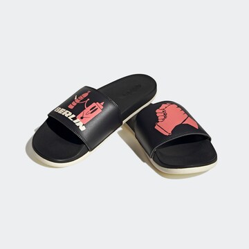 ADIDAS SPORTSWEAR Beach & Pool Shoes 'Adilette' in Black