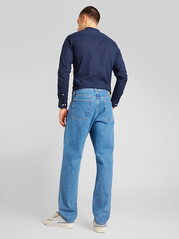 WEEKDAY Regular Jeans 'Barrel Pen' in Blau