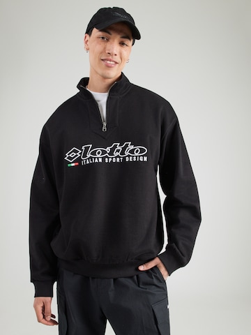 juoda LOTTO Sportinio tipo megztinis: priekis