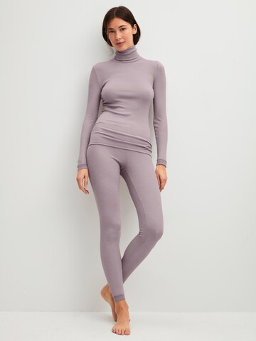 Skinny Leggings 'Silky Wool Joy' di CALIDA in grigio