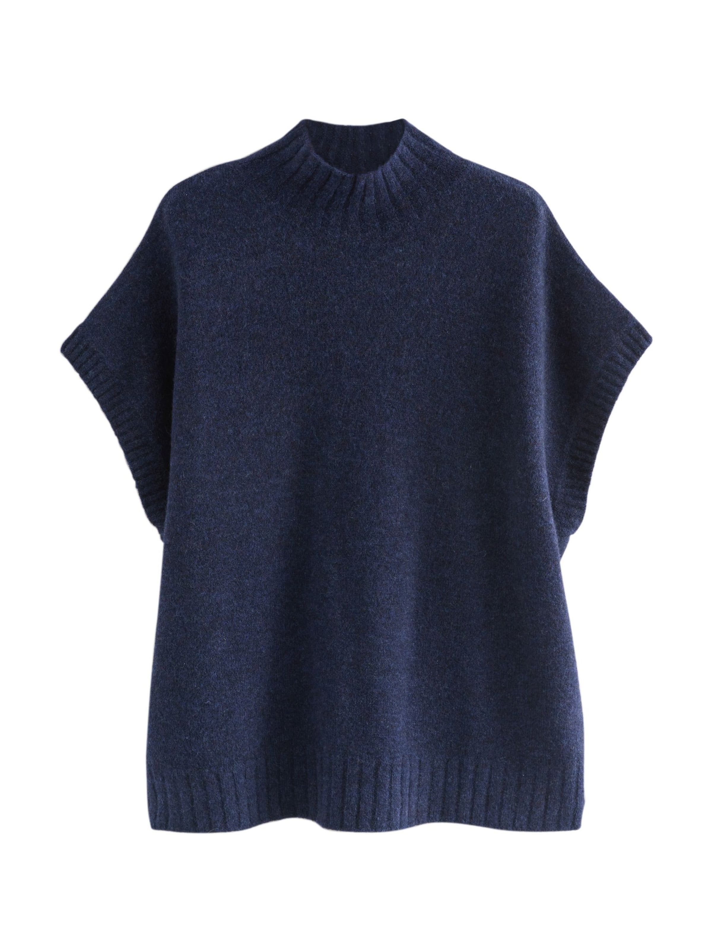 Next Pulóver - kék: elől