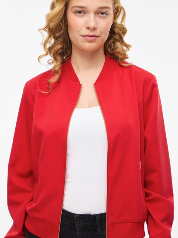 VILA Φθινοπωρινό και ανοιξιάτικο μπουφάν 'VIBUBBLE' σε κόκκινο