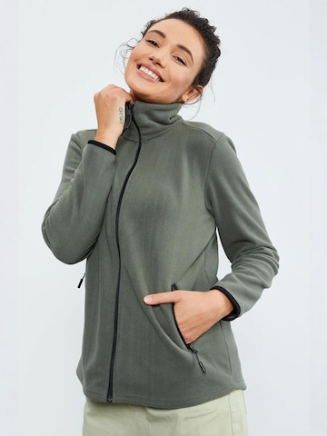 Tommy Life Fleece jas in Groen