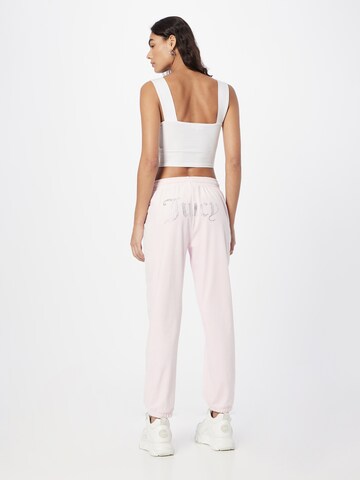 Tapered Pantaloni de la Juicy Couture White Label pe roz