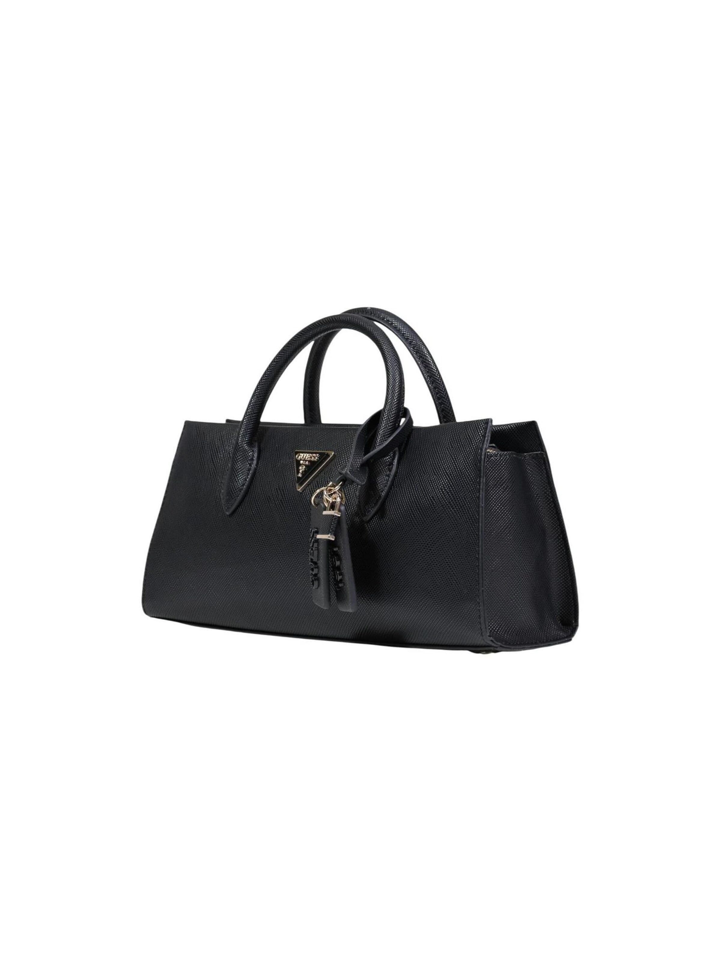 GUESS Schultertasche 'NOELLE II GIRLFRIEND SATCHEL HWZG96 72040'‌‌‌‌‌‌‌‌‌ in Schwarz