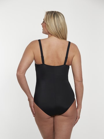 SUNFLAIR Bustier Badeanzug in Braun
