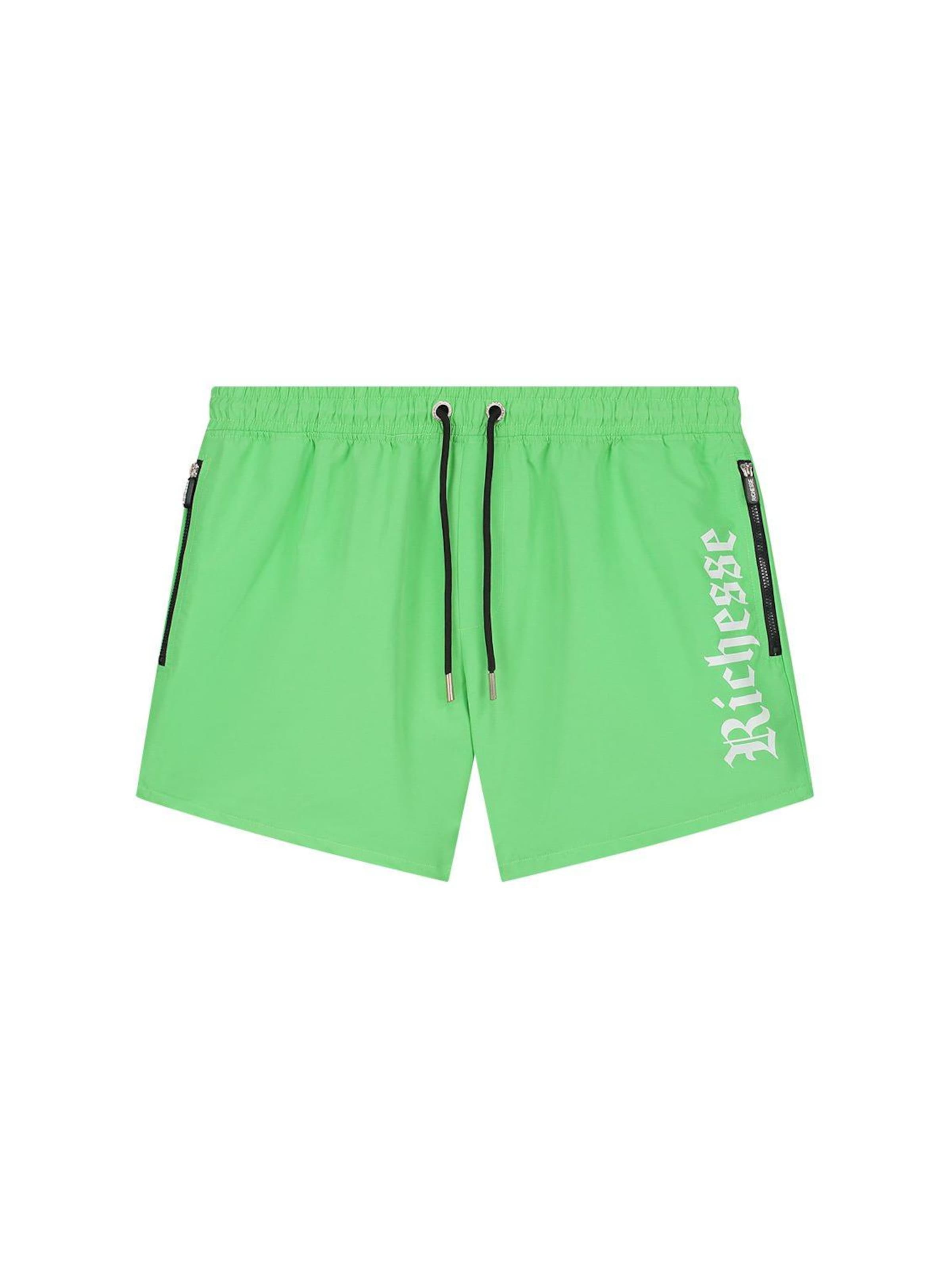 Richesse Zwemshorts 'BLISS GREEN ZWEMSHORT' in Groen: voorkant