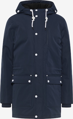 HOMEBASE Winter Parka in Blue: front