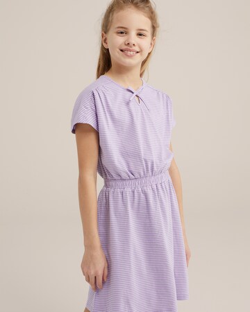 WE Fashion - Vestido em roxo